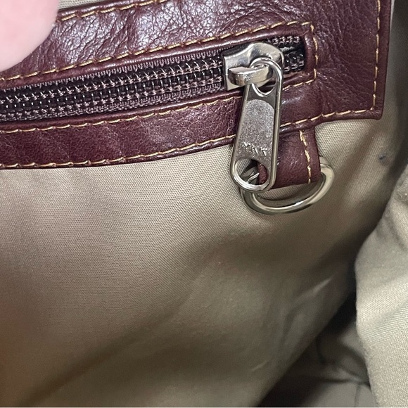 Coronado Brown Leather American Hobo Concealed Carry CCW Purse Shoulder Bag - Picture 10 of 14